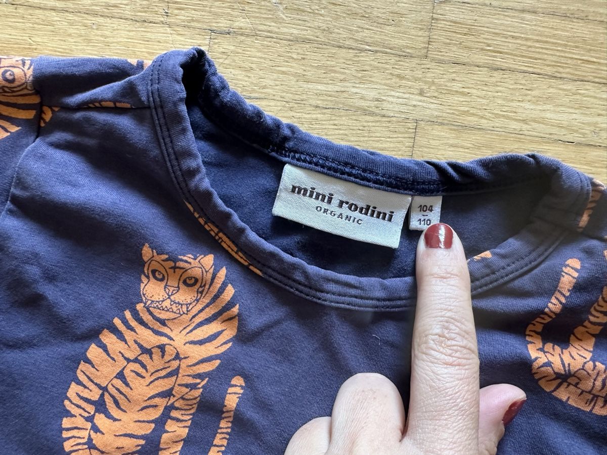 Mini Rodini T-shirt: Mini Rodini Shirt Tiger – Usato da Altstätten SG venduto da sar_65sw 1