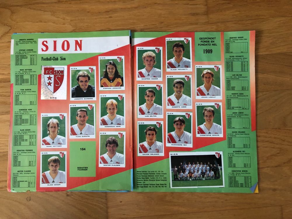 Panini Football 94 Nationalliga A-b | Kaufen Auf Ricardo