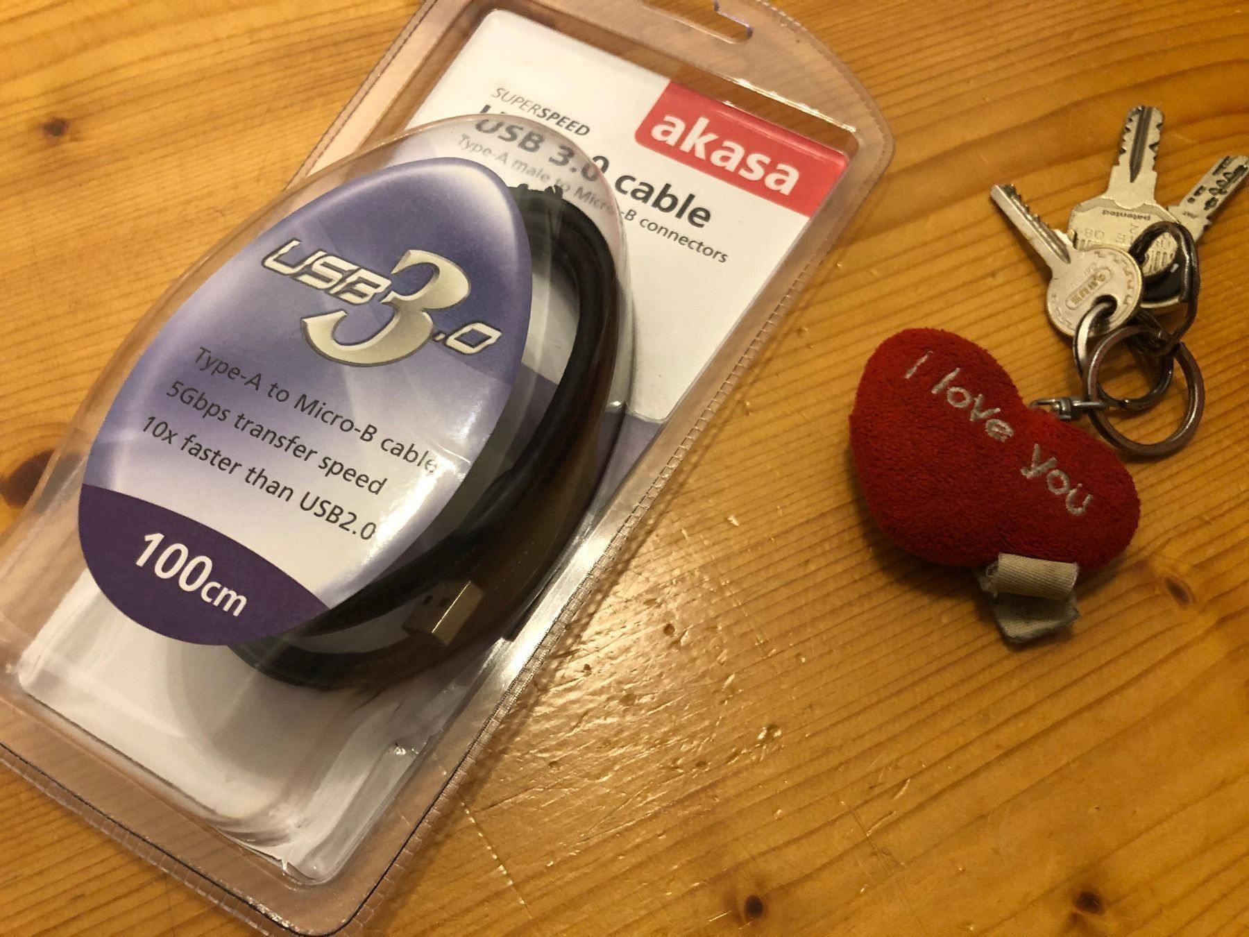 Cavi: AKASA - USB 3.0, Type A auf Micro B (Superspeed Kabel) – Nuovo e nell'imballaggio originale da Weinfelden venduto da ice_heart_xx 2