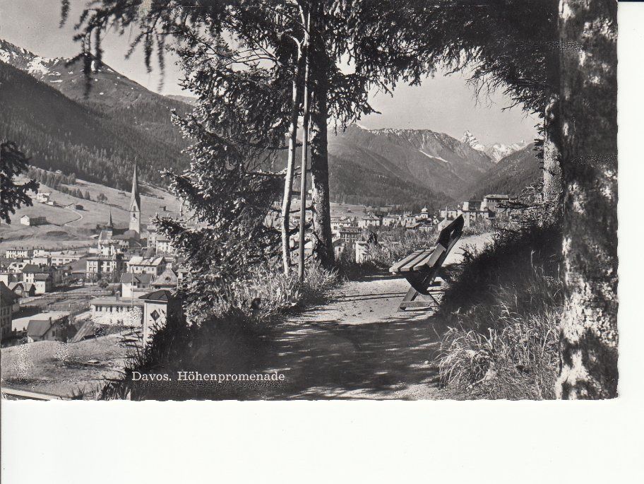 Cartoline postali: Davos Höhenpromenade 1969 – Usato da Bürglen TG venduto da StampGraf