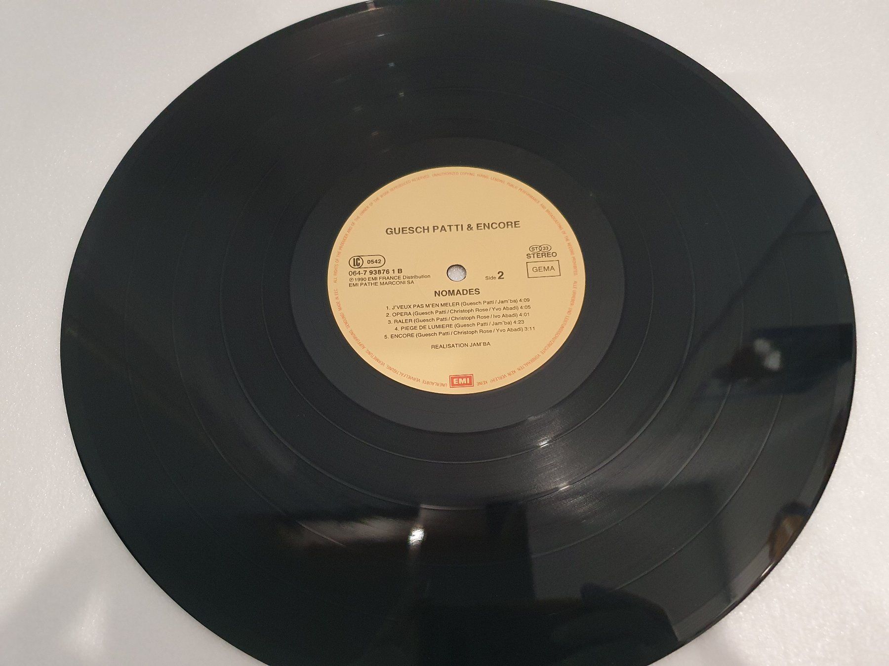 Schallplatten: Guesch Patti & Encore – Nomades – Gebraucht aus Uster von Vinyl-Leidenschaft 4