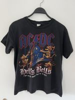 AC/DC Hell's Bells T-Shirt, Vintage Look, Grösse S/M 👍🎸