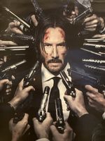 John Wick Chapter 2 Poster - Keanu Reeves - Rarität!