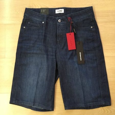 Cambio Damen Bermuda Philippa Jeans blau 12 Inch Gr 36