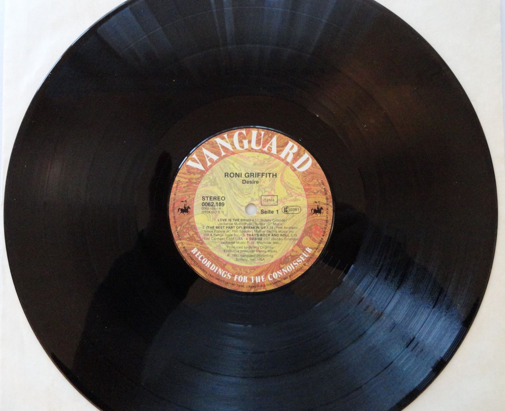 Schallplatten: RONI GRIFFITH - Desire – Gebraucht aus Neftenbach von Verk13 2