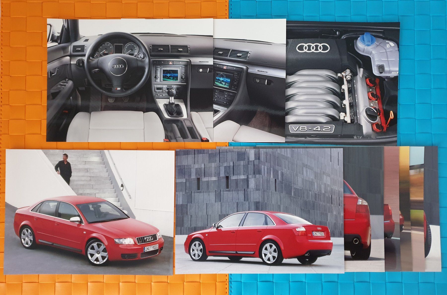 Riviste & Magazine: AUDI S4 V8 - Pressemappe / Press Kit / Prospekt – Usato da Viganello venduto da CARLiteratur 5