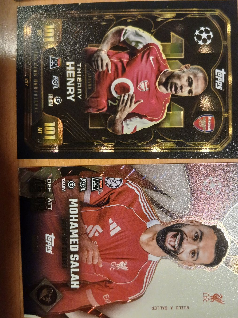 Topps Carte collezionabili: topps attax 2026 Henry + Salah – Usato da Commugny venduto da mat_5gbn