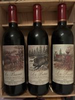 Coffret bois 3 bouteilles Côtes de Provence 1986 chasse