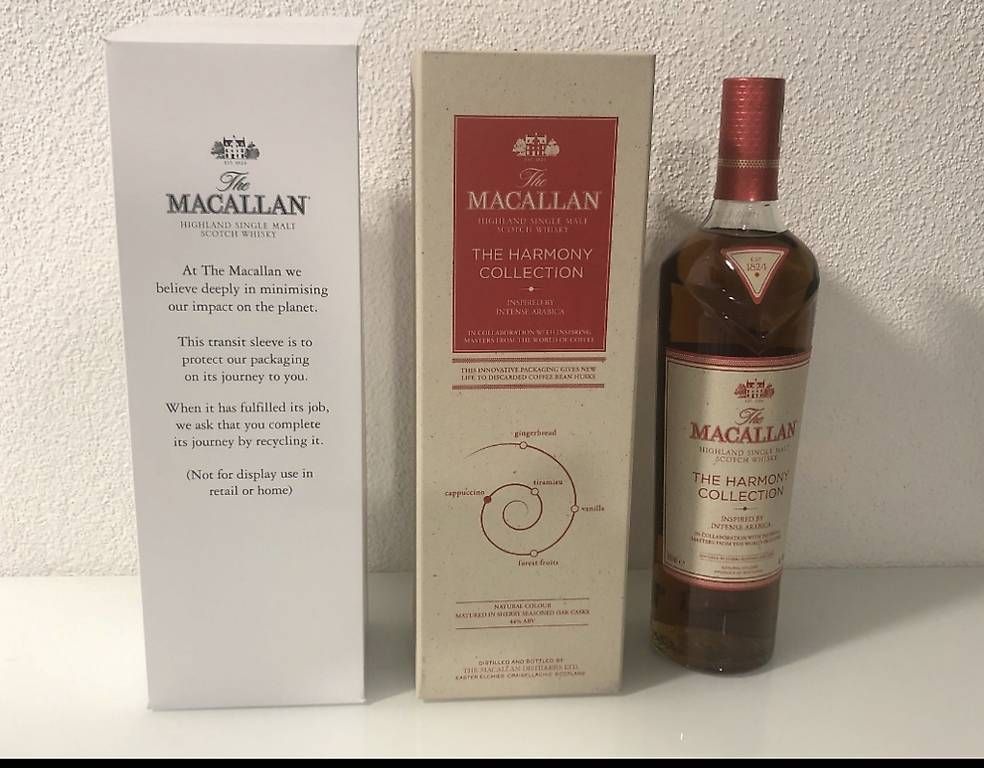 Macallan Bevande alcoliche: Macallan Intense Arabica Harmony Collection – Nuovo e nell'imballaggio originale da Wallisellen venduto da hsnxo