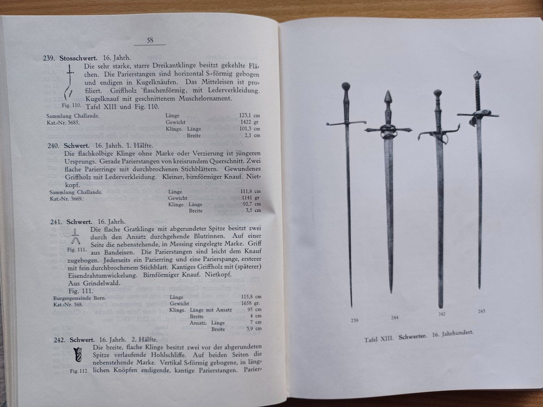 Libri: Wegeli, Inventar Waffensammlung, Schwerter und Dolche – Usato da Horw venduto da Mikesch108 3