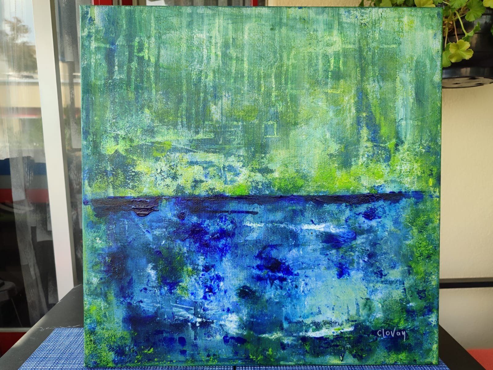 Dipinti: Gemälde, Acrylbilder, Abstrakte Kunst, Schweiz – Usato da Neuhausen venduto da MonoCeros