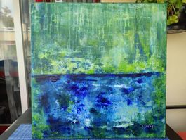 Gemälde, Acrylbilder, Abstrakte Kunst, Schweiz