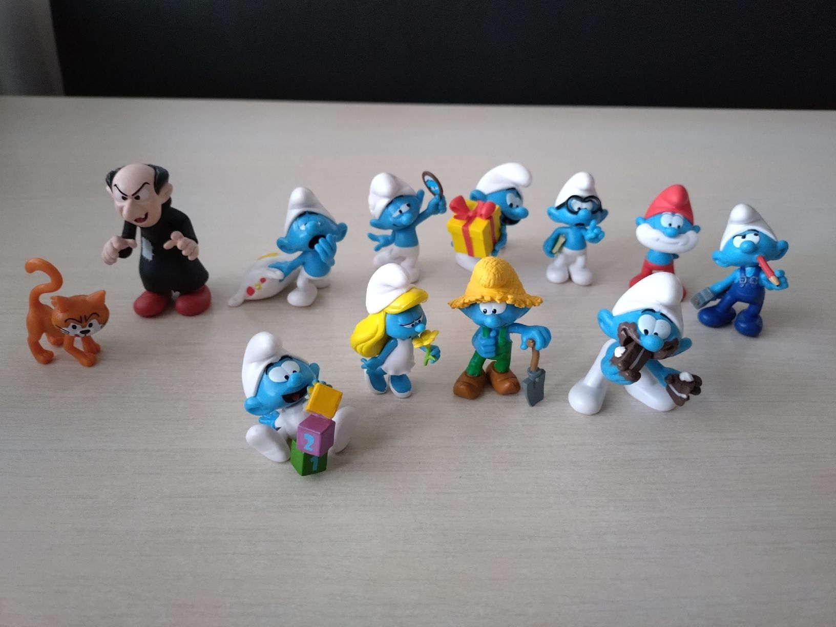 Schleich Statuette: Schlumpf Set inkl. 2 Stempel – Nuovo (secondo la descrizione) da St.Moritz venduto da Rsany 1
