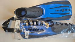 Aqua Lung Flossen Grösse 34-35 blau neu