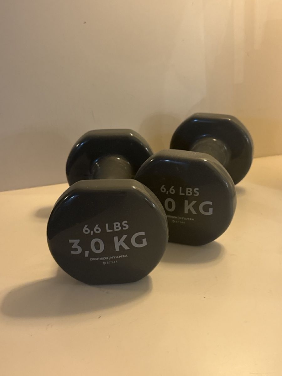 Decathlon Manubri & Pesi: 2x Kurzhanteln 3kg Decathlon – Usato da Stäfa venduto da goldglitzer