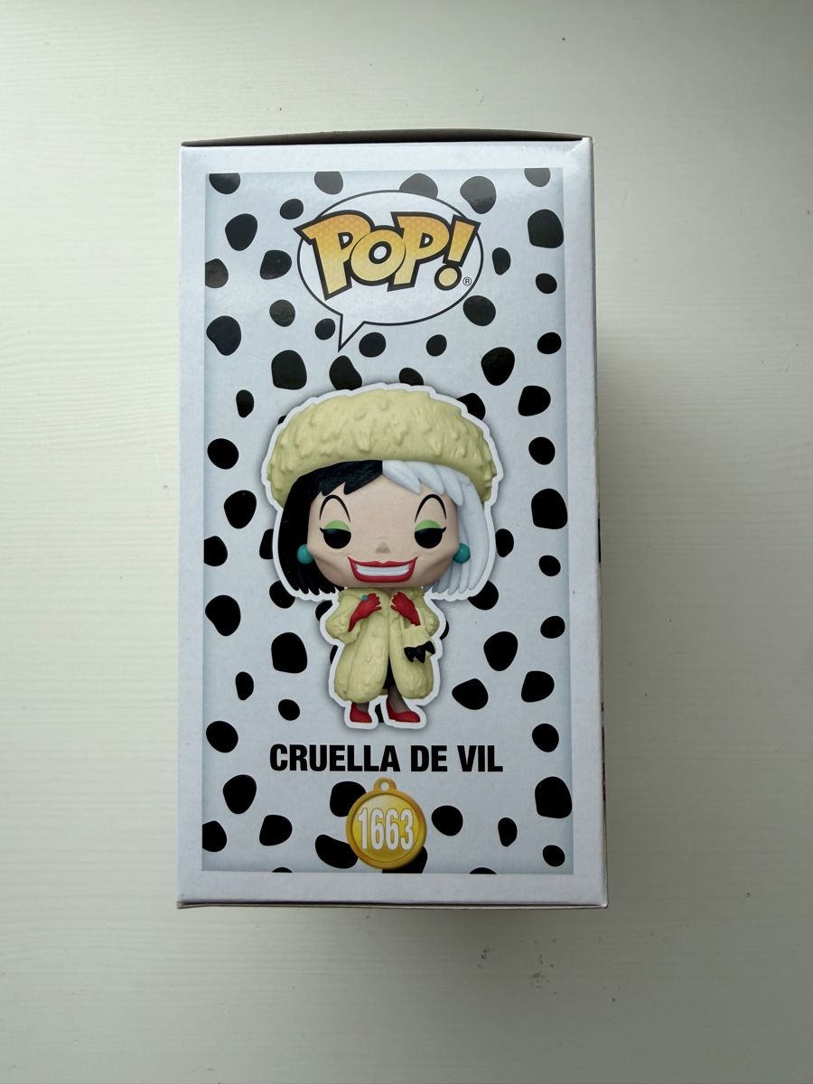 Funko Figuren: Funko Pop! Cruella de Vil 1663 101 Dalmatians  – Neu und originalverpackt aus Oberembrach von theZaz 1