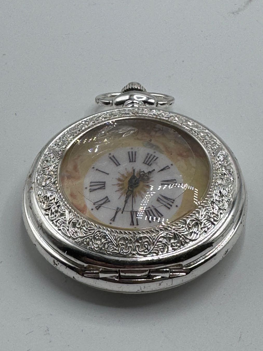 Uhren: Taschenuhr mit Engelmotiv – Gebraucht aus Sachseln von BONATI01 8