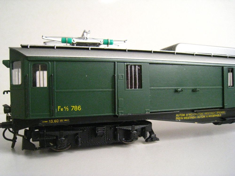 Metropolitan Modelleisenbahnen: Metrop Fe 4/5 786, BLS-Gepäcktriebwagen,  695 – Gebraucht aus Buchs ZH von swiss-train 1
