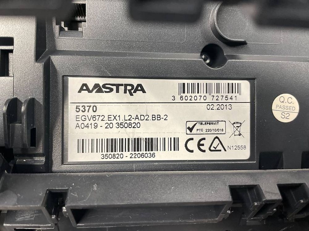 Mitel & Aastra 5370 téléphones fixes 4