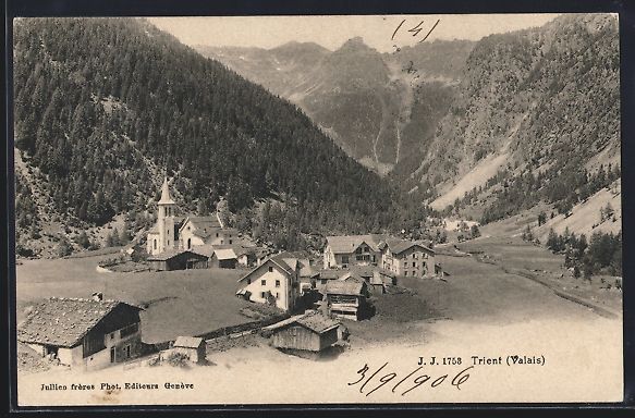Cartes postales: AK Trient, Gesamtansicht, 1906 – D'occasion à Berlin par bartko-reher