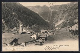 AK Trient, Gesamtansicht, 1906