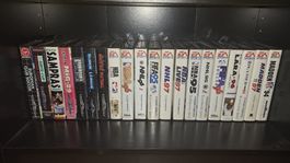 Sega Mega Drive Spiele Sammlung guter Zustand.50 Spiele