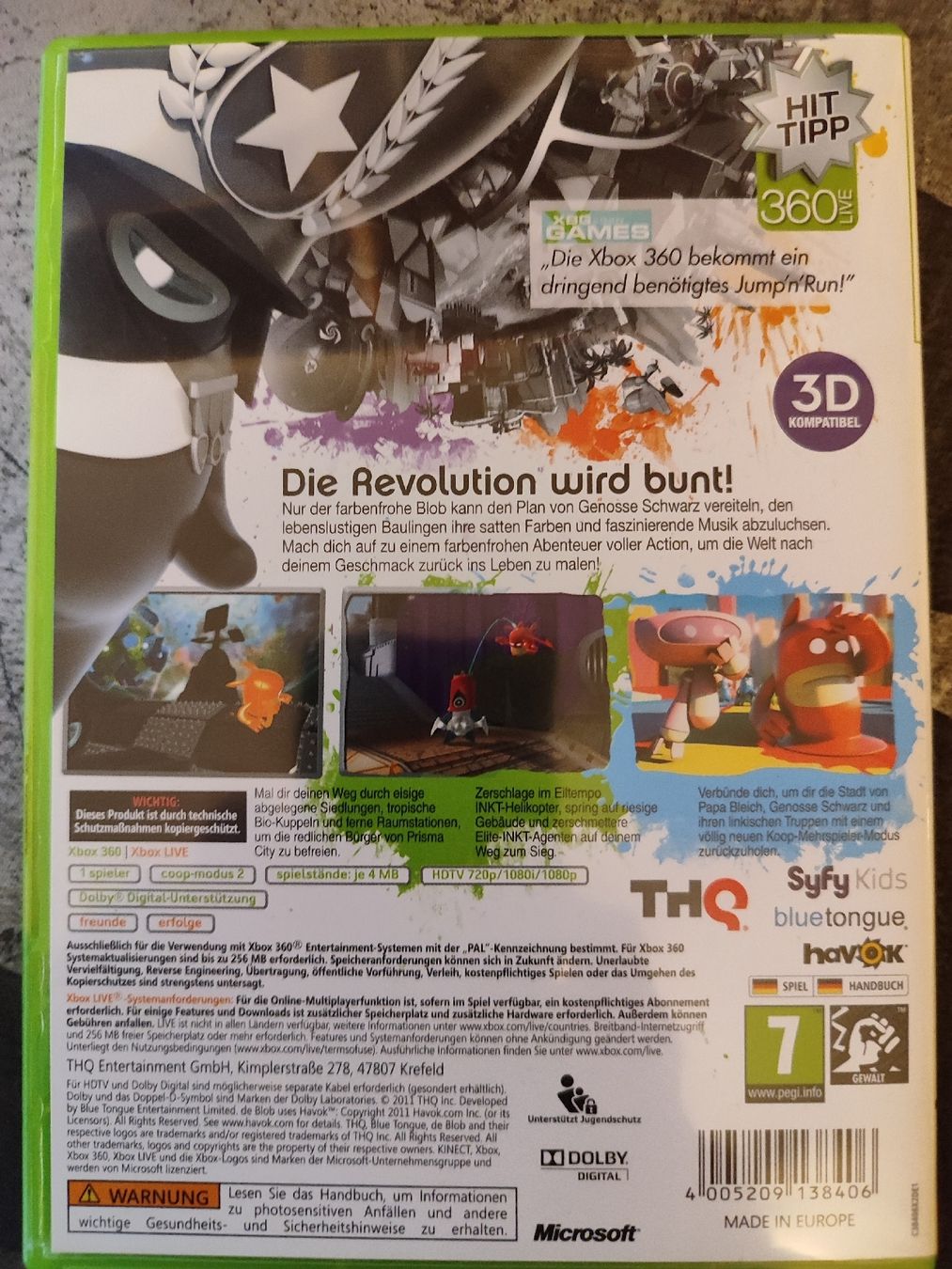 Giochi: De Blob 2 Xbox 360 Spiel – Usato da Wittnau venduto da Devilkiss 1