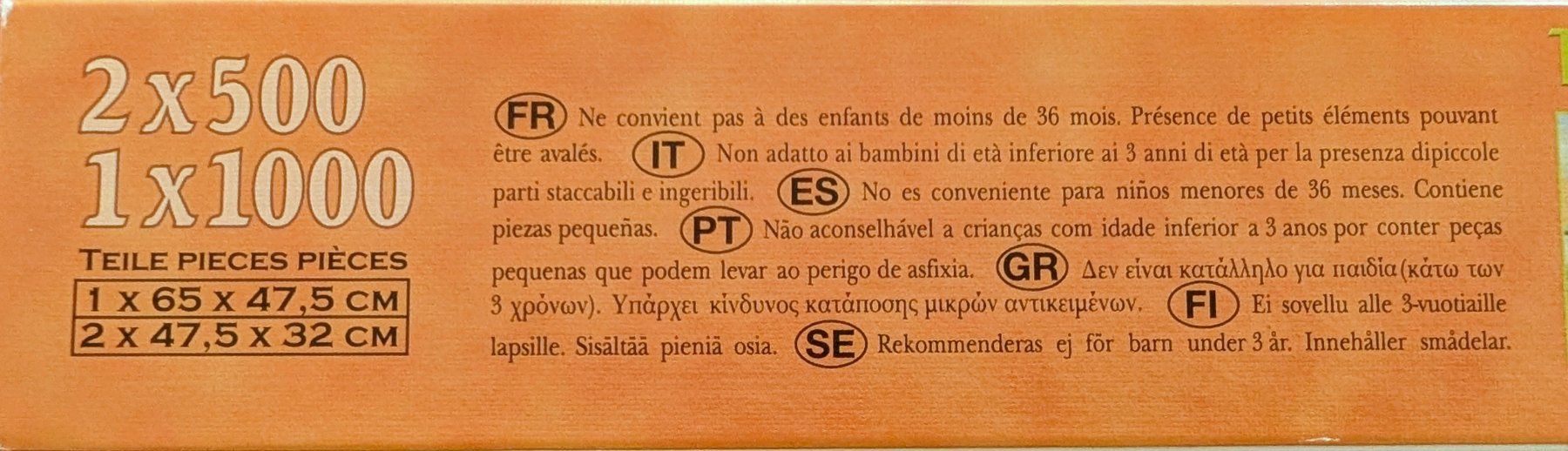 Puzzle: Puzzle Triptychon - 3 Puzzle in einem – Usato da Reinach BL venduto da angus74 2