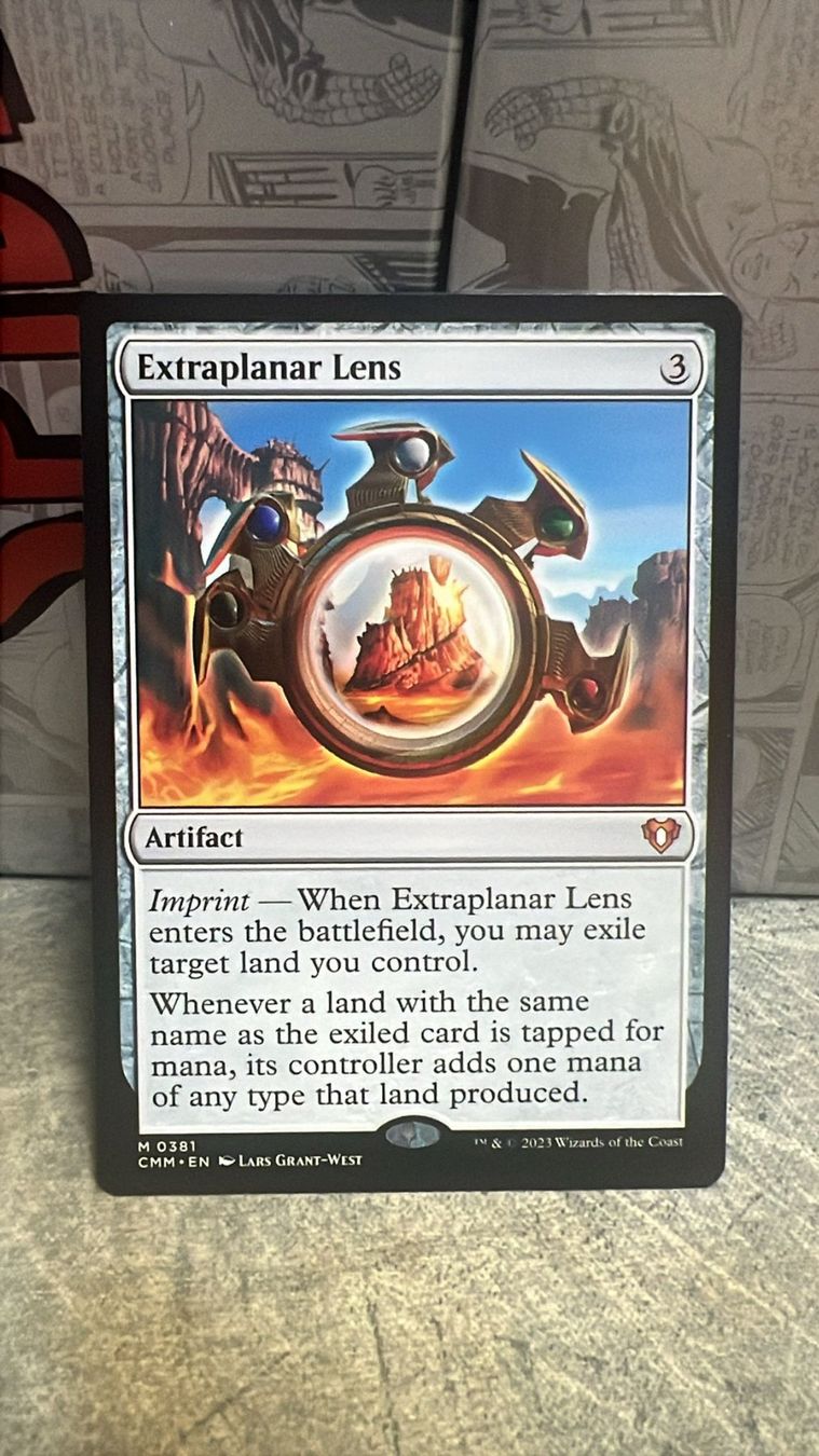 Magic The Gathering Carte collezionabili: Extraplanar Lens – Nuovo (secondo la descrizione) da Wilen b. Wollerau venduto da GarruksShop