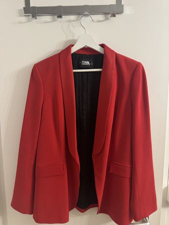 Karl Lagerfeld Blazer, Grösse 40, Rot – nicht oft getragen