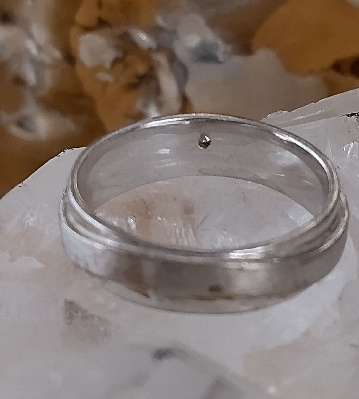 Ringe: RING KLASSISCH IN 925 SILBER RHODINIERT – Gebraucht aus Romanshorn von Glitzer-Paradies 3