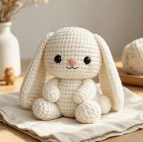 HÄKELSET Hase Amigurumi diy Set / Anfängerfreundlich