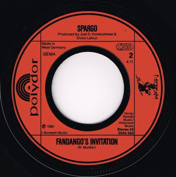 Vinyles: Spargo: Just For You 7" – D'occasion à Steinhausen par Vilivinili 1