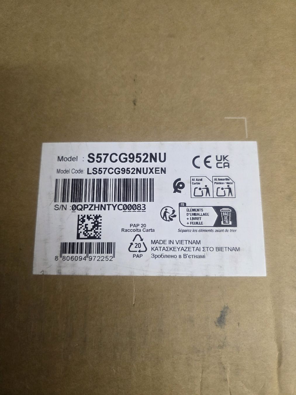 Samsung Ecrans: Samsung Odyssey Neo G9 57" NEUF – Neuf avec emballage d'origine à Bulle par Christophe1080 8