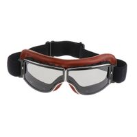 motorrad retro brille glasse sonnenbrille für Harley Helm