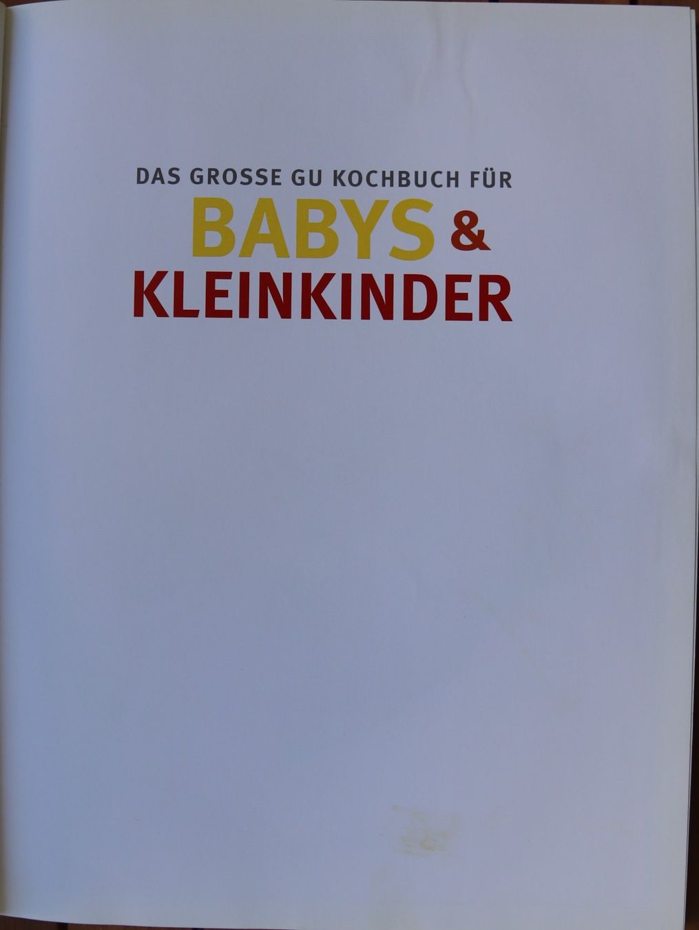 Livres: Babys & Kleinkinder - Das Grosse Kochbuch – D'occasion à Glattfelden par Vrenely 4