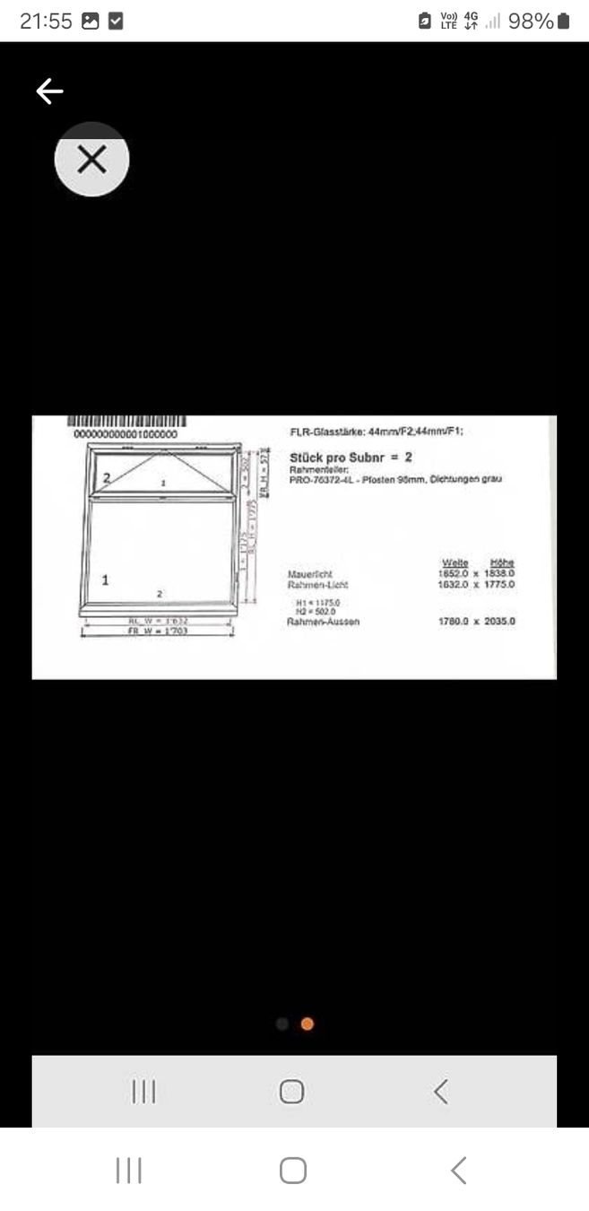 Finestre: Fenster – Nuovo (secondo la descrizione) da Marbach LU venduto da san_8kt5 1