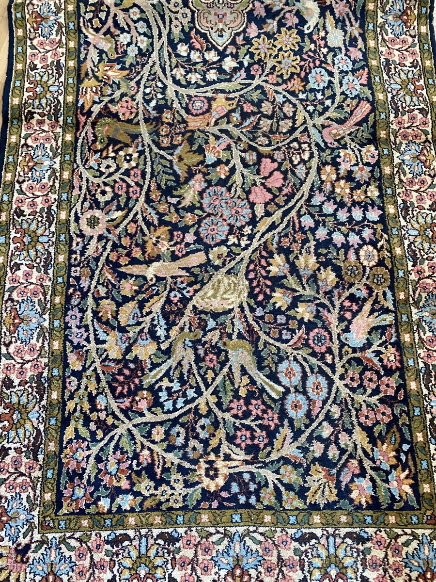 Teppiche: Handgeknüpfter Orientteppich mit Seide 🌸 – Gebraucht aus Opfikon von Luis144 7
