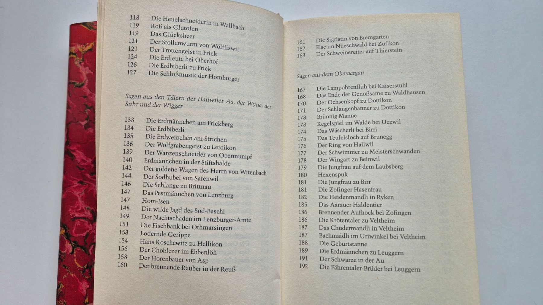 Libri: Sagen der Schweiz  -  AARGAU  -   1985 – Usato da Niederweningen venduto da Obson 5
