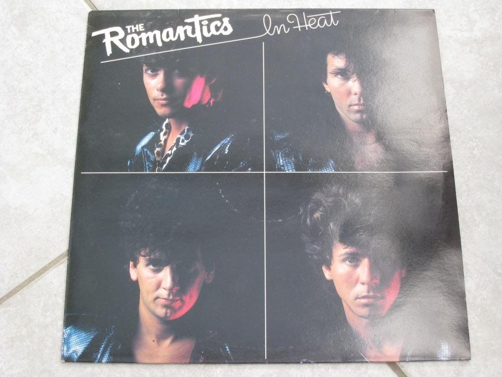 Schallplatten: LP - THE ROMANTICS - IN HEAT – Gebraucht aus Steckborn von Quo7