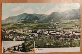 Chiasso mit Eisenbahn um 1905