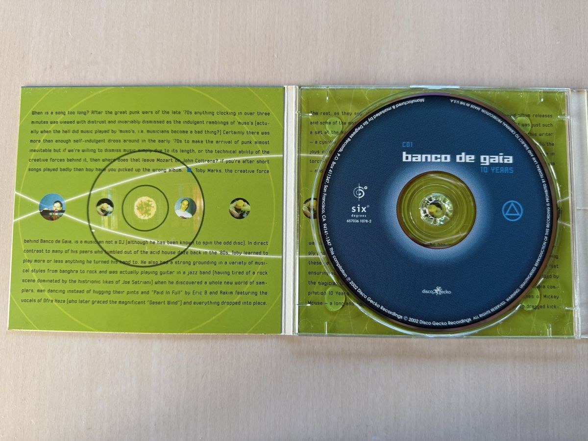 CD: Banco de Gaia - 10 Years -  2CD – Usato da Oberried Brienz venduto da Chyara 3