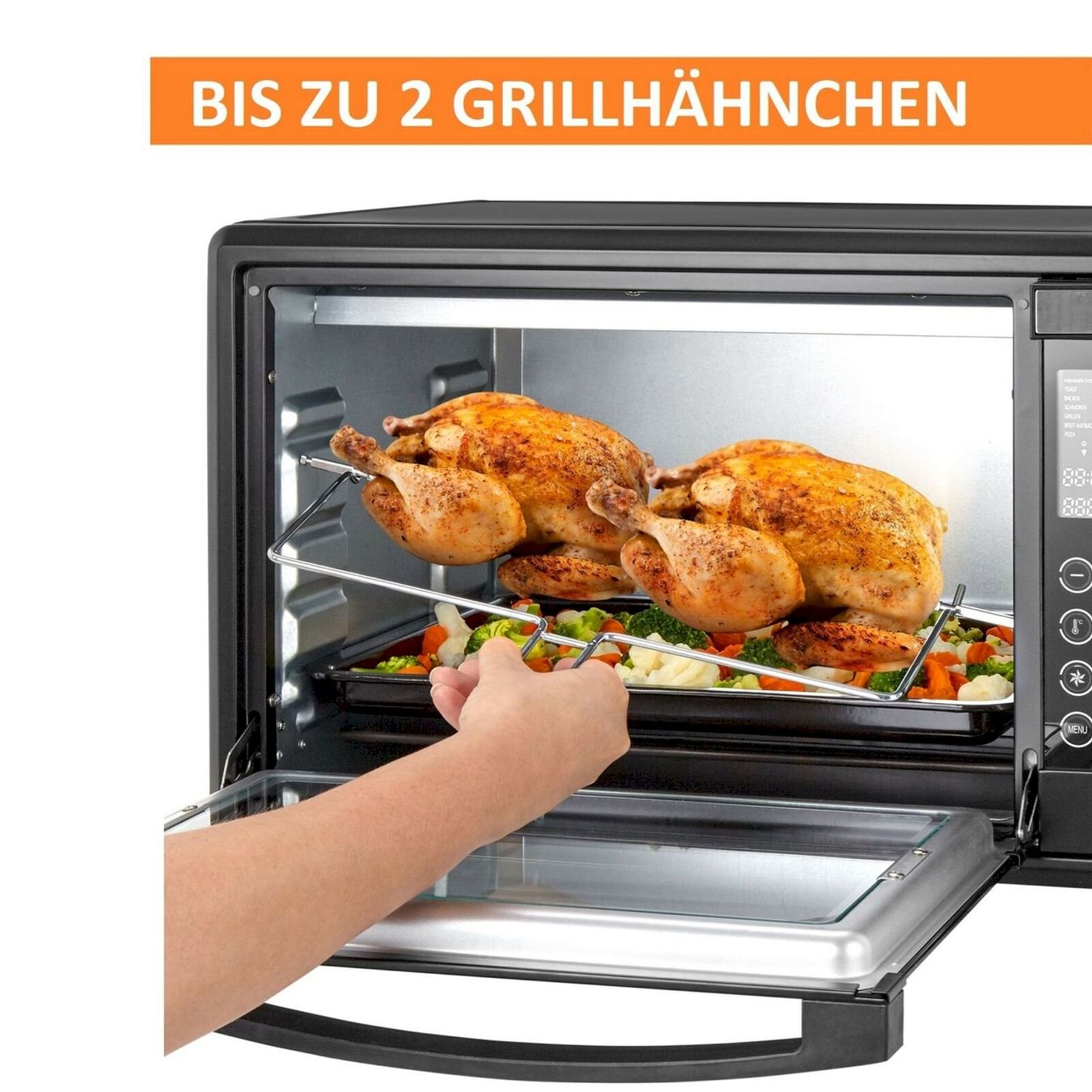 Fours: Mini-Backofen 35L STILLSTERN MB35-LED 2G – Neuf avec emballage d'origine à Bottighofen par zaap 2