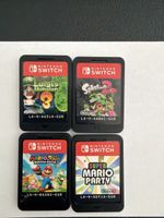 4 Nintendo Switch Spiele im Set gebrauchter Zustand