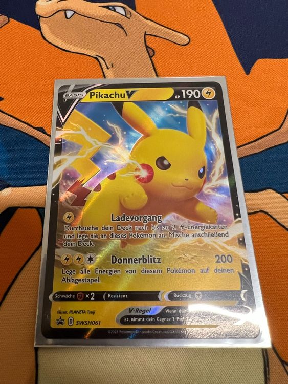 Pikachu V SWSH061 - Carte Pokémon Promo SWSH