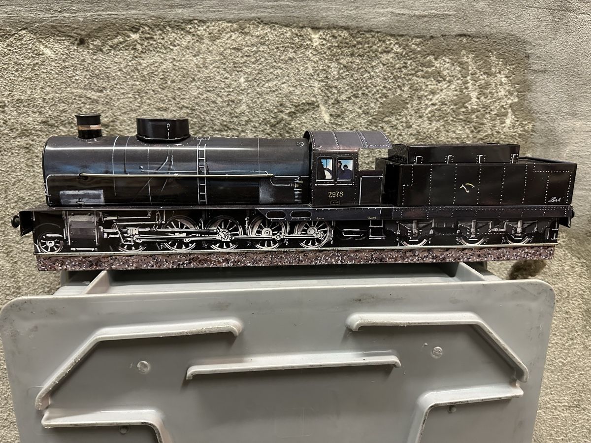 Modellini di ferrovie: Leckerli haus basel Eisenbahn Lokomotive büchse – Usato da Reinach AG venduto da rares75