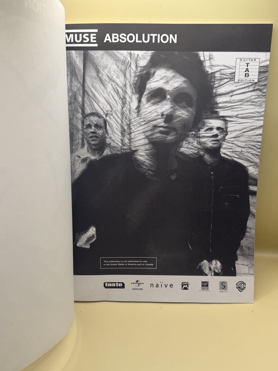 Livres: Muse Absolution Guitar TAB Edition partitions – D'occasion à Lausanne par chi_rwy5 2