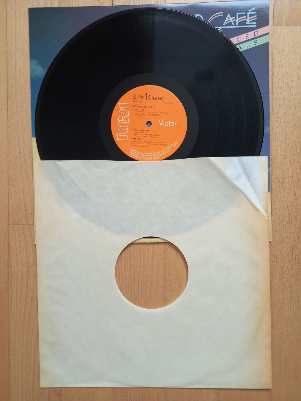 Dischi in vinile: Sad Café - Misplaced Ideals – Usato da Arbon venduto da pendulum 1