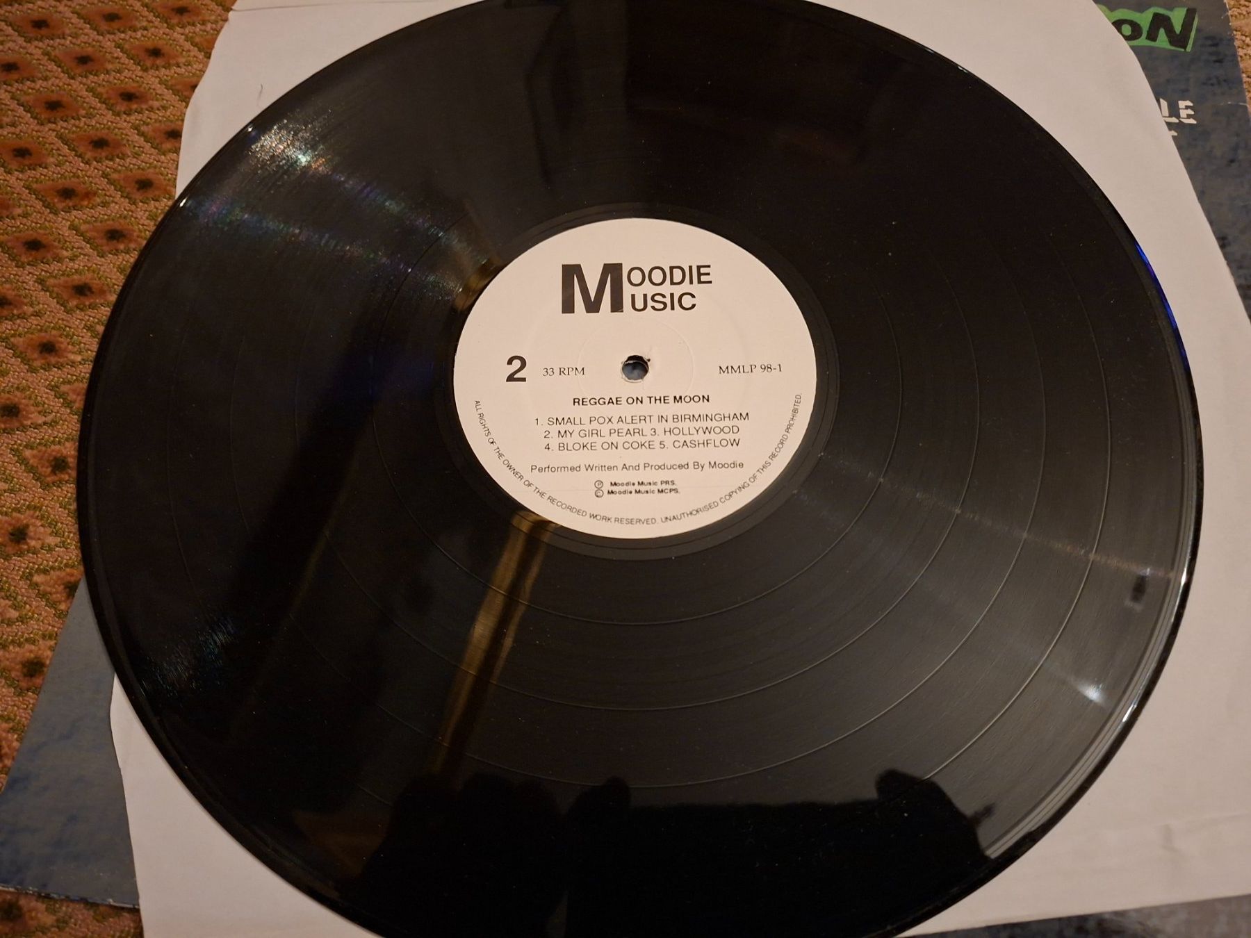 Dischi in vinile: Reggae LP - Moodie - Reggae On The Moon – Usato da Bernex venduto da Wannabehasbeen01 5
