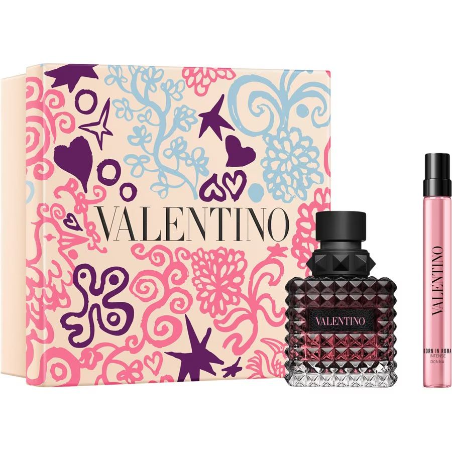 Valentino Parfum & Eau de Toilette: Valentino BORN IN ROMA INTENSE, Geschenkbox, 50ml + 15ml – Neu (gemäss Beschreibung) aus Sennwald von Leniman 1
